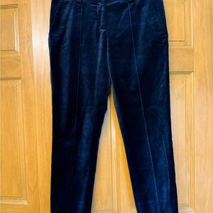 A.L.C. Midnight Blue Velvet Trousers